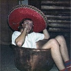 1970er Party mit Hut 03